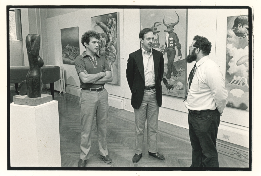 Ralph Pascale, Director of the Junior Museum, in our galleries on 2nd Street in 1981.