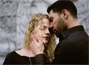 Picture of couple holding each other