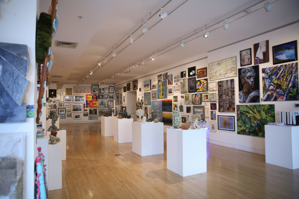 overview of the gallery