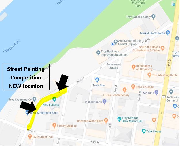 Street Painting competition Location