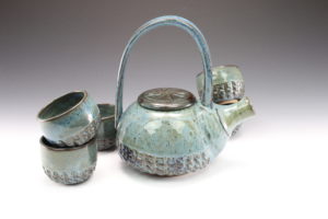 Photo of pottery teapot